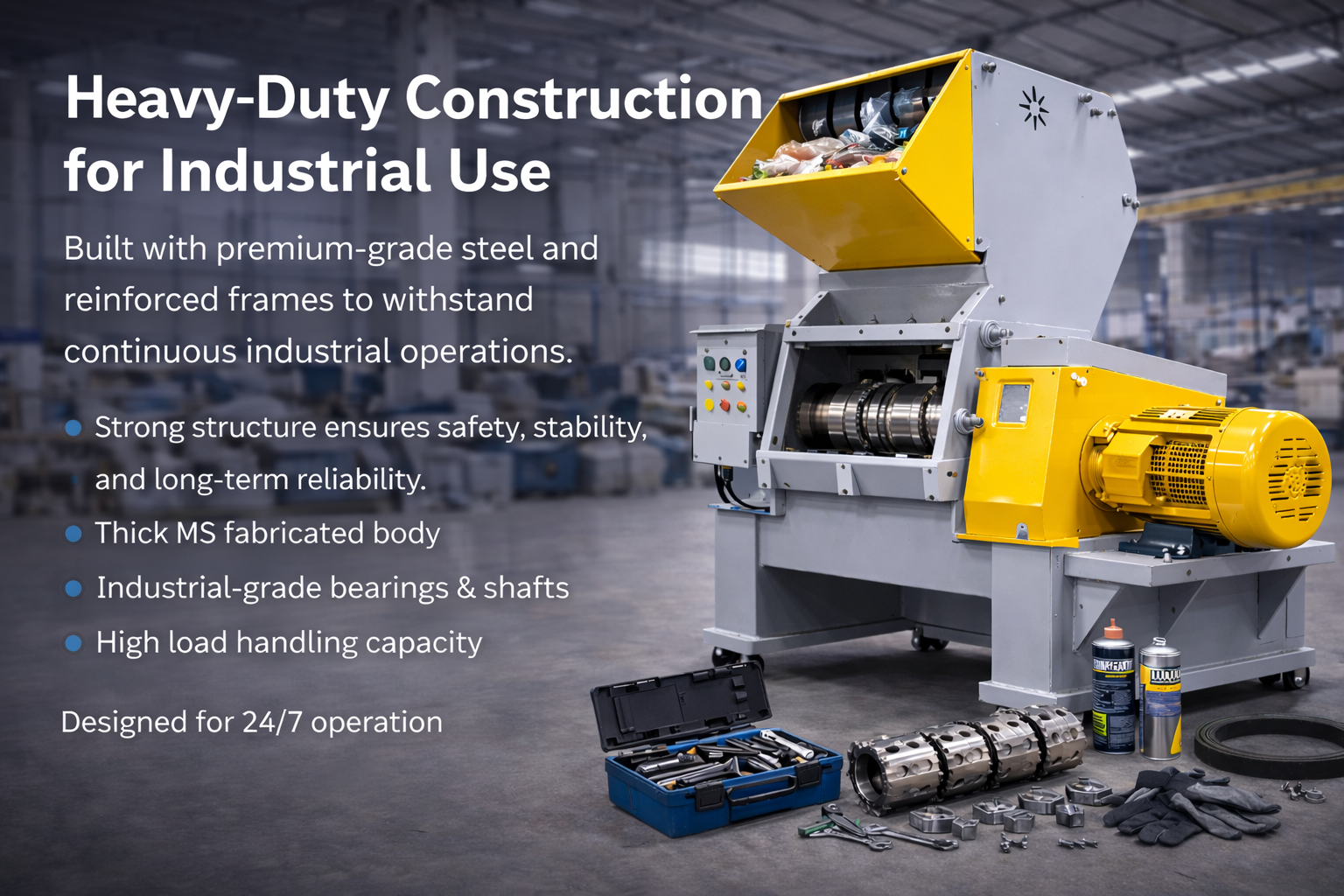 Heavy Duty Grinder Body